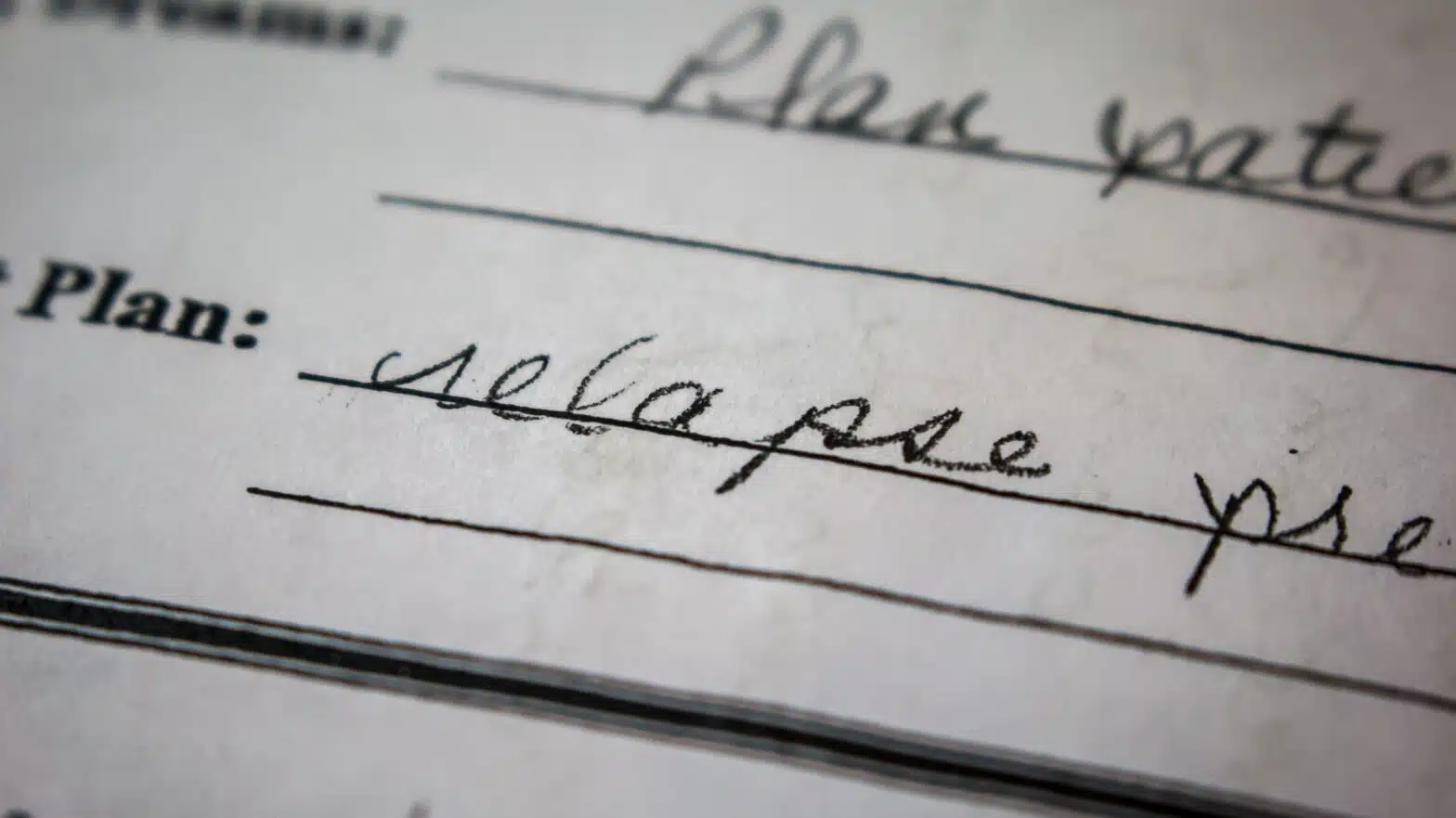 A doctor's form with the word "relapse" as the focus - How To Avoid Revolving Door Syndrome